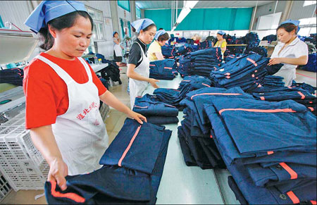 July factory growth at 29-month low