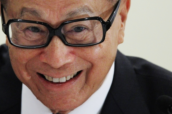 HK tycoon Li's Hutchison posts record gains in H1