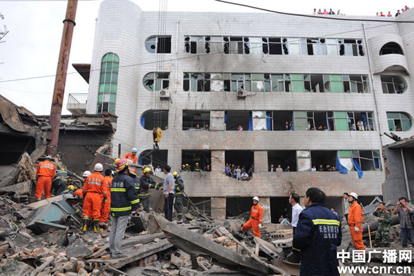 3 killed in hospital blast in north China city