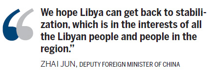 China's contracts 'safe' in Libya