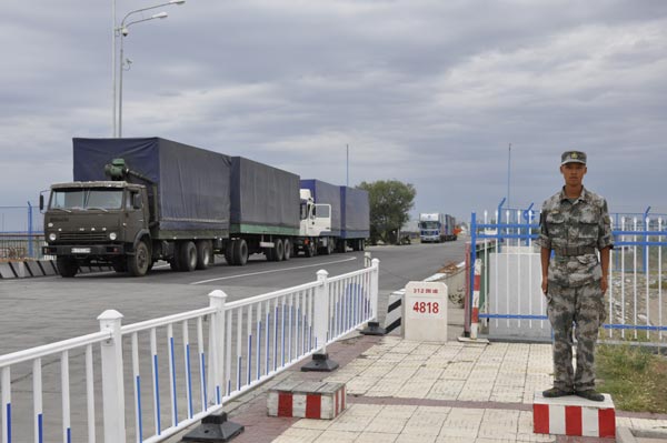 China-Kazakhstan free trade center delayed
