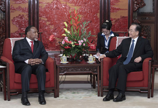 More efforts pledged on China-South Africa cooperation