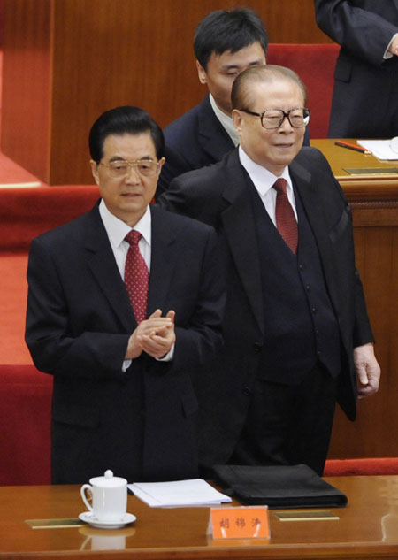 Jiang Zemin attends 1911 Revolution centenary