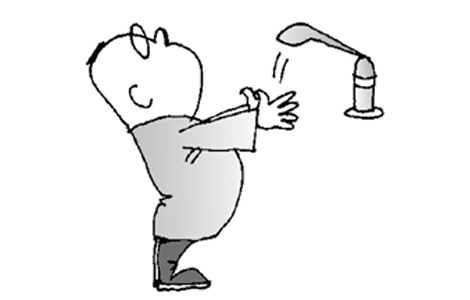 washing简笔画,简笔画 campaign aims to make handwashing a habit