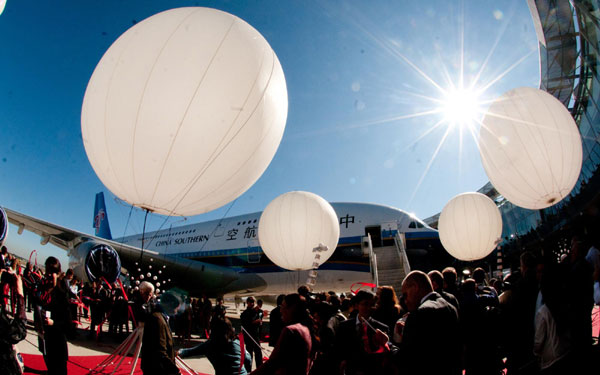 First Airbus A380 for Chinese carrier