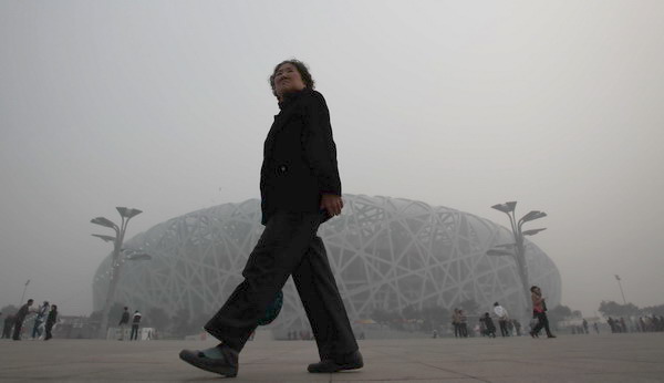 Air quality suffers due to smog