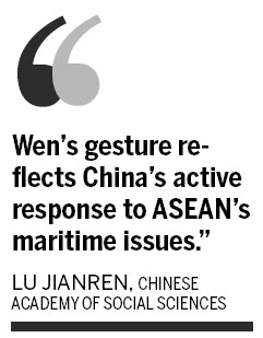 Wen: China is a 'good neighbor' of ASEAN