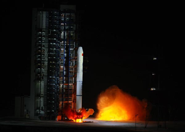 China blasts off another satellite China blasts off another satellite