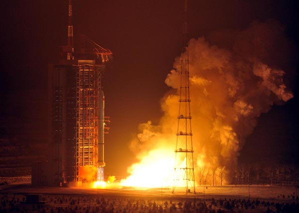 China blasts off another satellite China blasts off another satellite