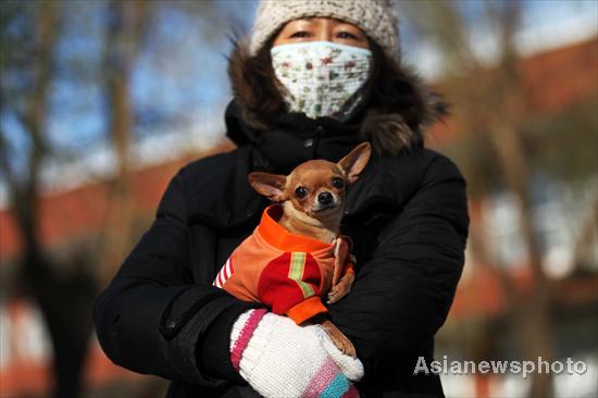 Cold spell continues in East China
