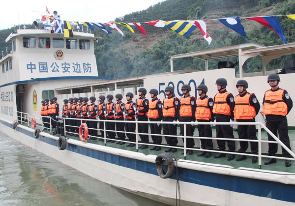 China launches joint patrols along Mekong River