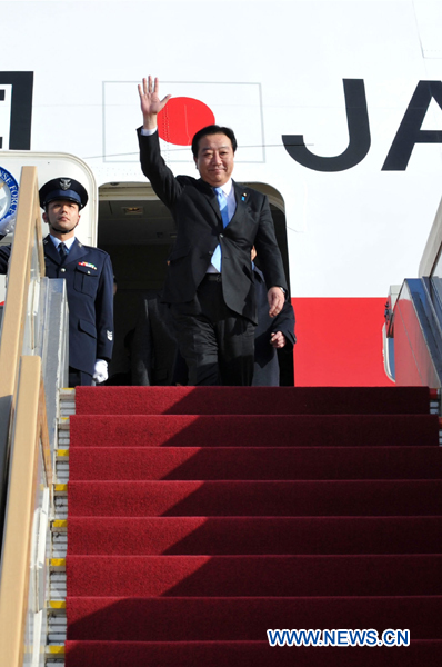 Japanese PM starts China visit