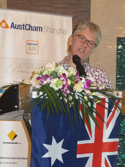 It was a g'day to celebrate in Shanghai