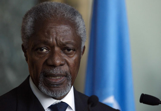 Kofi Annan to visit China