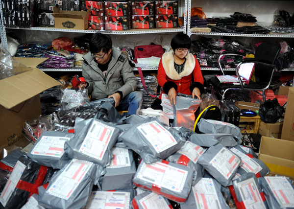 China's online retail sector set to surpass US'