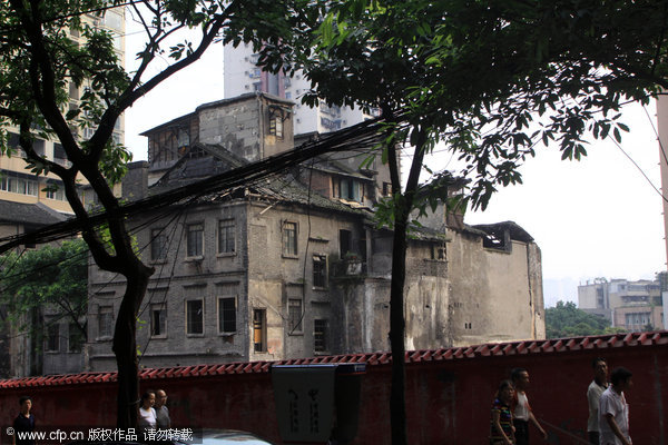 Former residence of Chiang Kai-shek demolished
