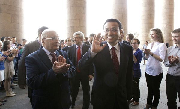 Li urges greater Sino-Russian tie-ins