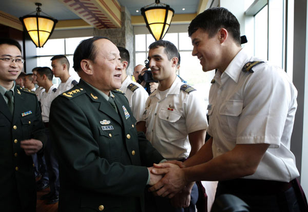 Defense minister visits West Point
