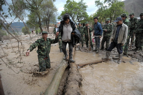 37 dead in NW China storms