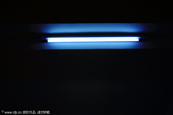 Kindergarteners in E China exposed to UV lamps