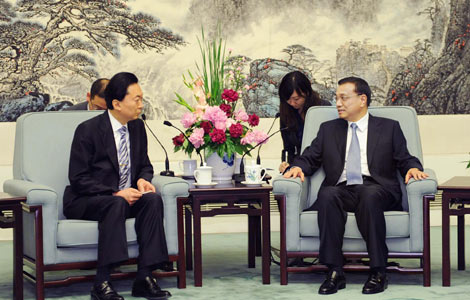 China wants deeper ties with Japan