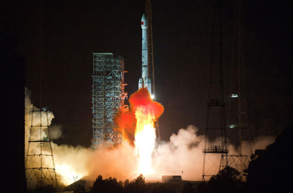 China launches telecommunication satellite