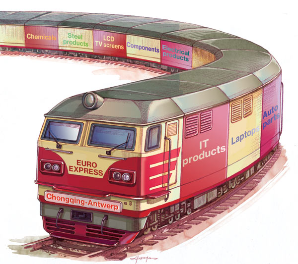 Rail line promises to be 'new Silk Road'