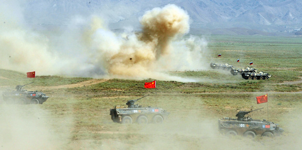 Joint SCO military drill a success