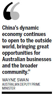 Sino-Australian ties still strong 40 years on
