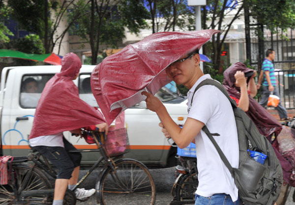 3 dead, 6 missing as typhoon lands in China