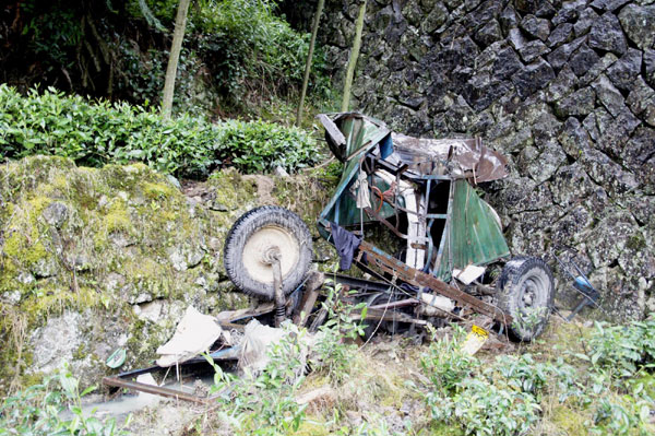 13 dead as vehicle falls off bridge