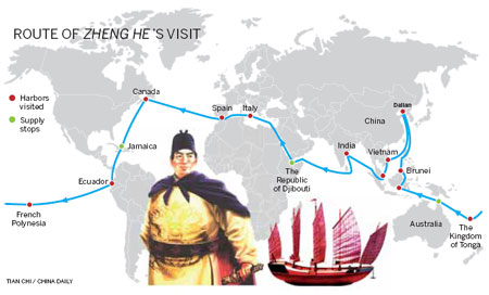 Sailing in the wake of Zheng He's voyage