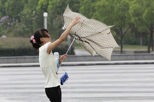Tropical storm Haikui brings downpours, gales to Anhui