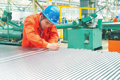 Manufacturing drops to 9-month low