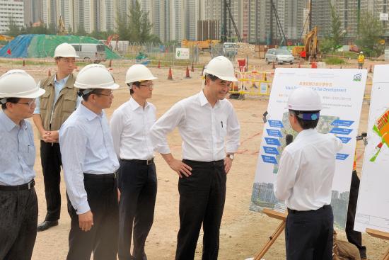 CE Leung announces 'HK land for HK people' project
