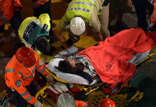 Six crew detained after Hong Kong ship collision kills 38