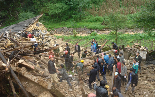 19 dead in Yunnan landslide