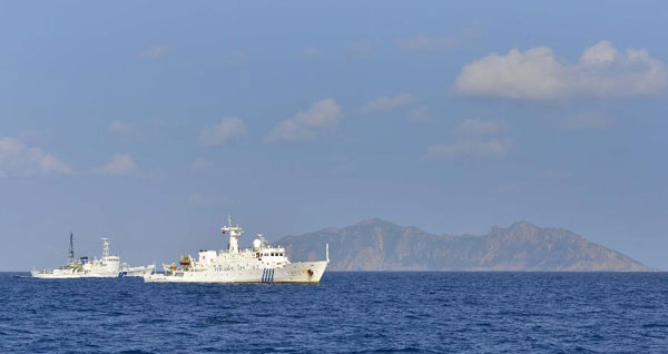 China fleet continues patrolling Diaoyu waters