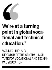 Vocational, tech schools benefit from int'l co-op
