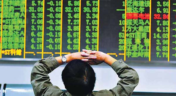 Stock index nears four-year low