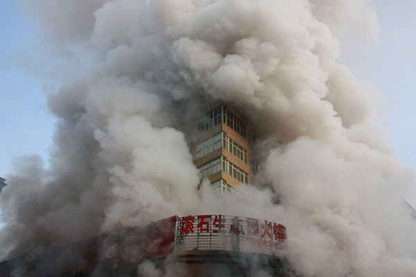 NW China building fire caused by overheated stove