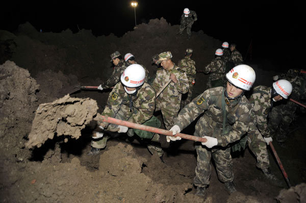 46 bodies found in Yunnan mudslide retrieved