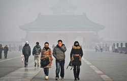 Air quality suffers due to smog