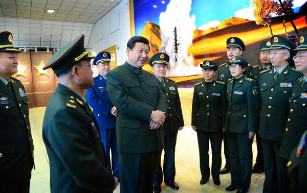 Xi extends festival greetings to armed forces