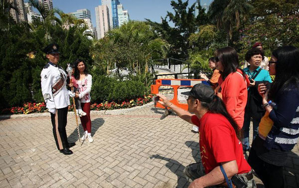 Garden of HK Govt House opens to public