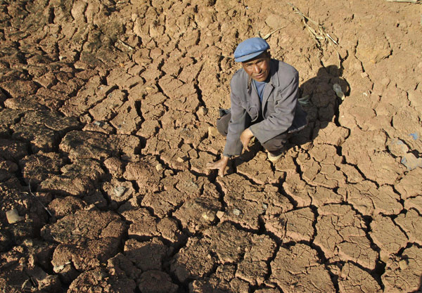 W China drought affects over 1 million