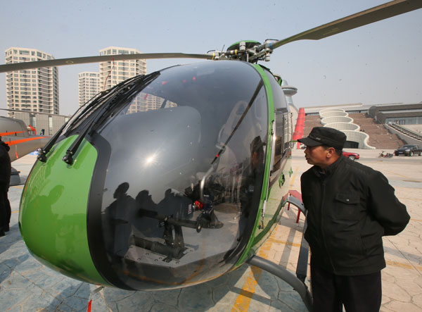 Private aircraft stores opening across China