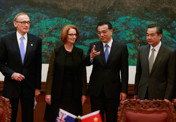 China, Australia establish strategic talks