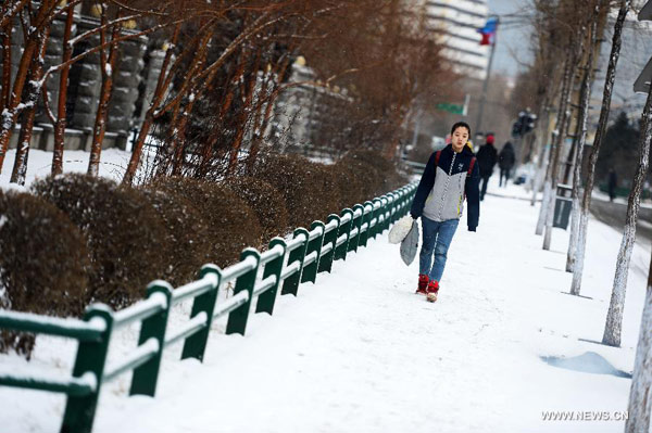 More areas see temperature drops in China