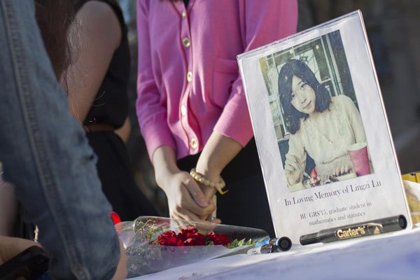 Chinese Boston victim's parents to depart for US